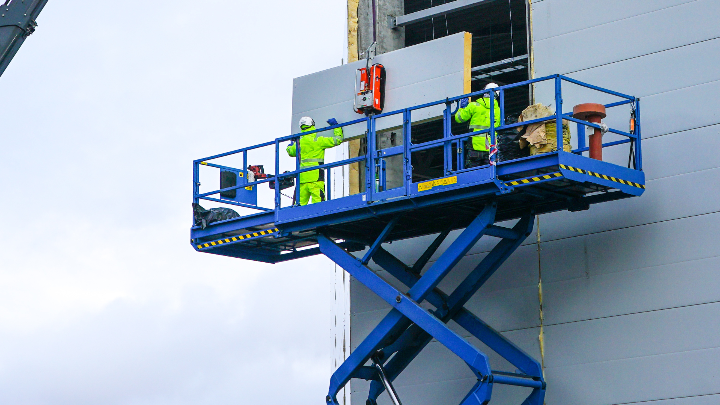 aerial scaffolding
