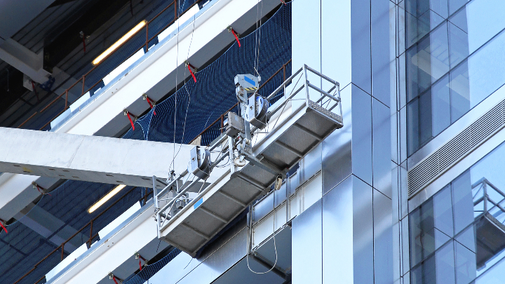 suspended scaffolding