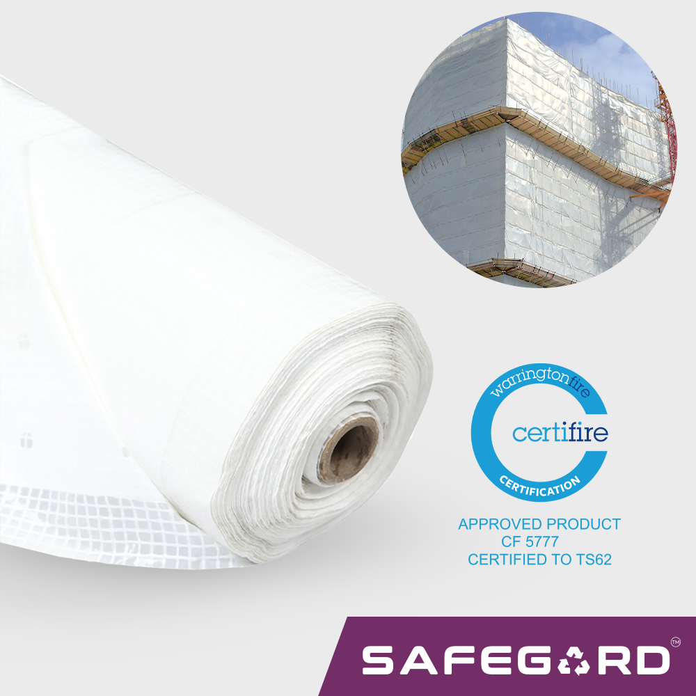 [S0103-PRFR225] PRO FR Scaffold Sheeting (2.25m x 40m)