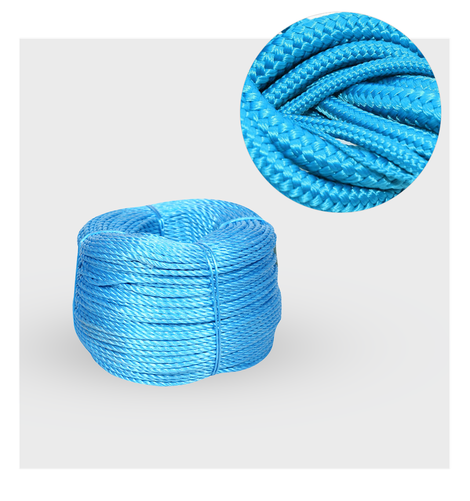 Polypropylene Blue Rope