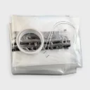 Dust-lock Zipper Door Frame Kit