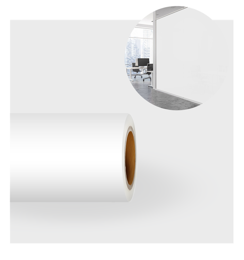 Internal White-out Film