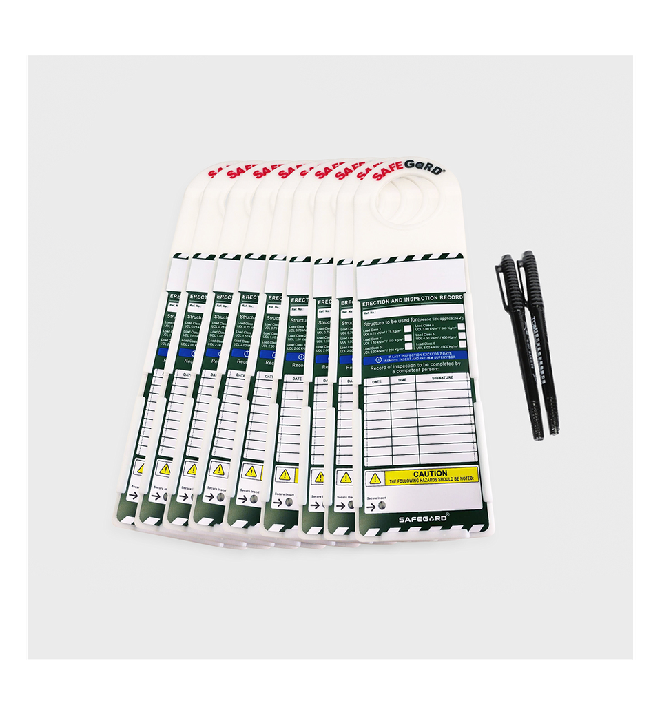 Safegard Scaffold Tag Kit