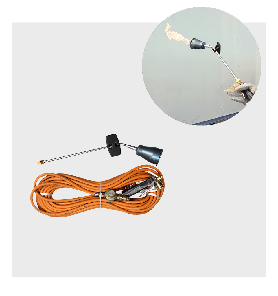 Shrink Torch with Regulator and Hose