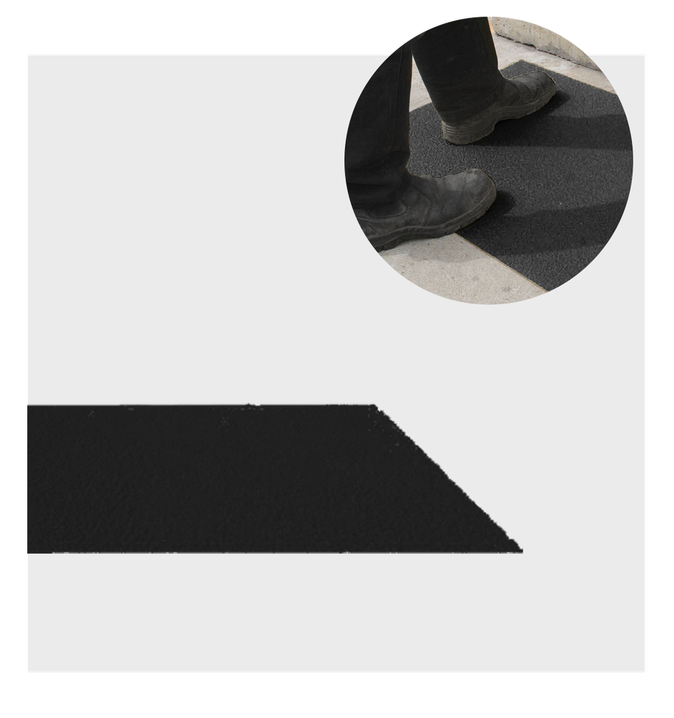 [SS0103] Anti-Slip Walkway Cover (1200mm x 1200mm, Black, 5mm)