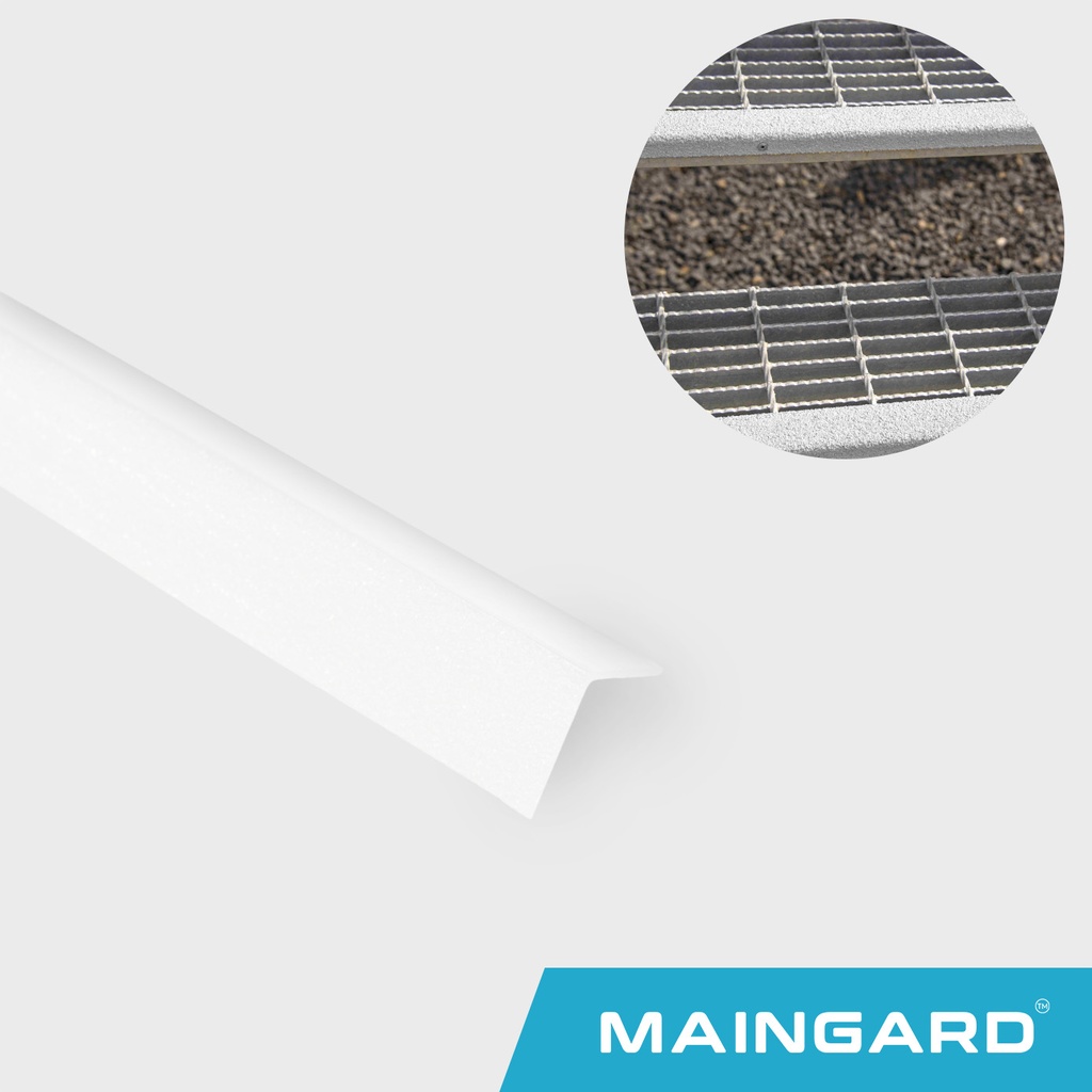[SS0102-1A] Anti-slip Step Edge (1m x 55mm x 55mm, White)