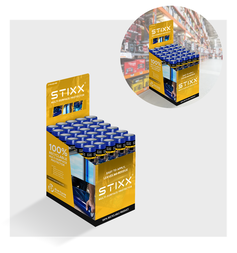 STIXX Multi-Surface Protector Display Box