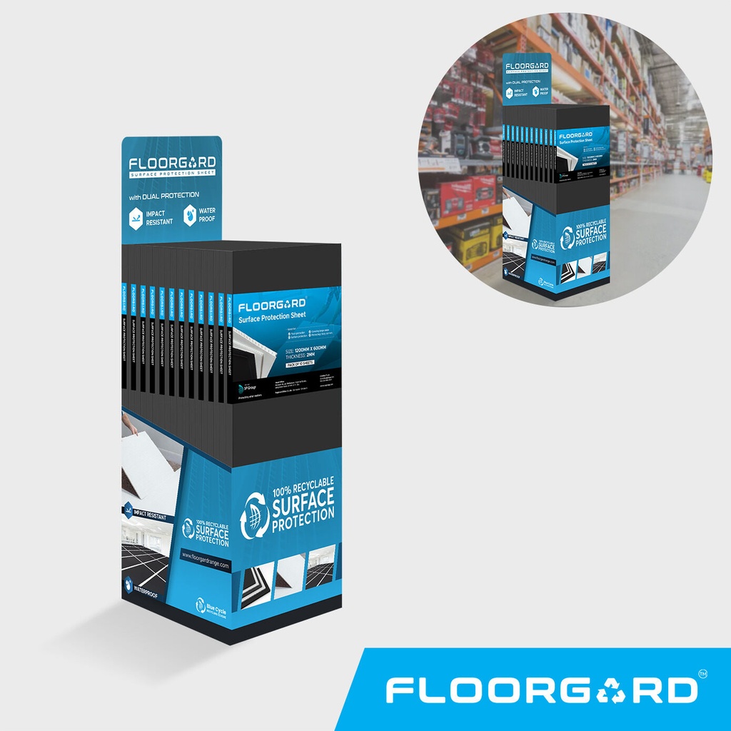 Floorgard Corry Board Display Box