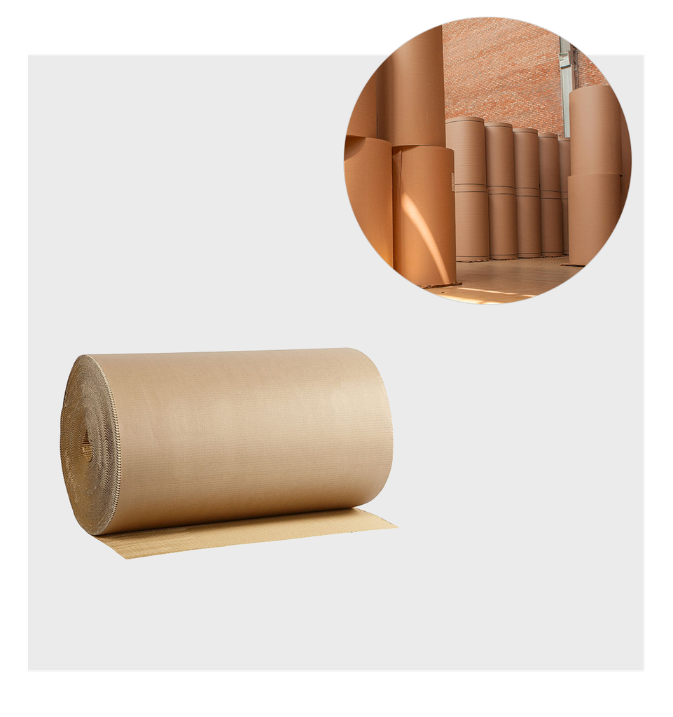 [X0107-A] Corrugated Card (600mm x 100m)
