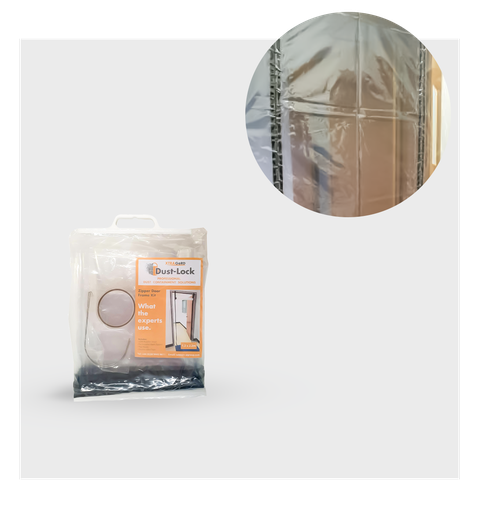 [X0108-8DFK21] Dust-lock Zipper Door Frame Kit