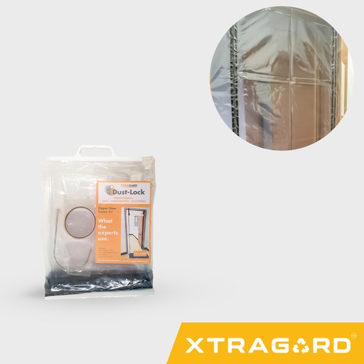 [X0108-8DFK21] Dust-lock Zipper Door Frame Kit