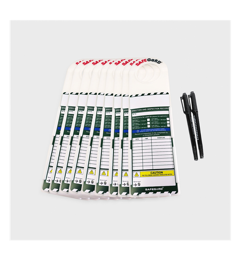 [S0114] Safegard Scaffold Tag Kit