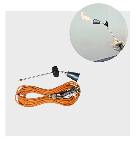 [S0102-5B] Shrink Torch with Regulator and Hose