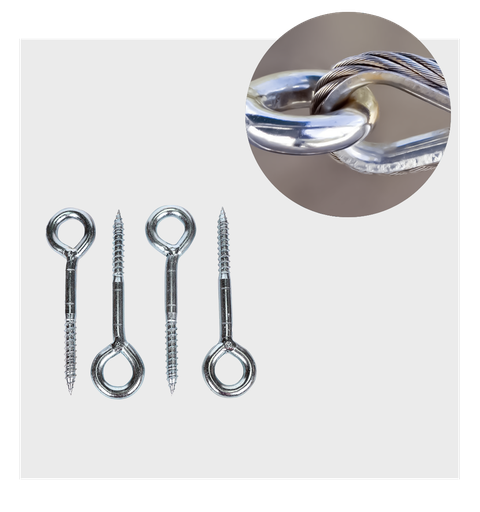 Ring Bolt (Scaffold Screw Eye)