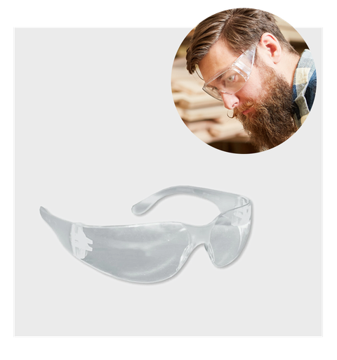 Wrap-around Safety Glasses